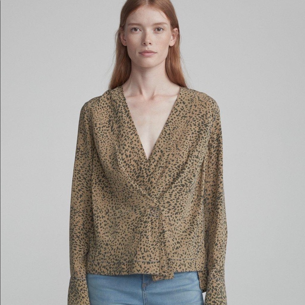 rag & bone Shields top